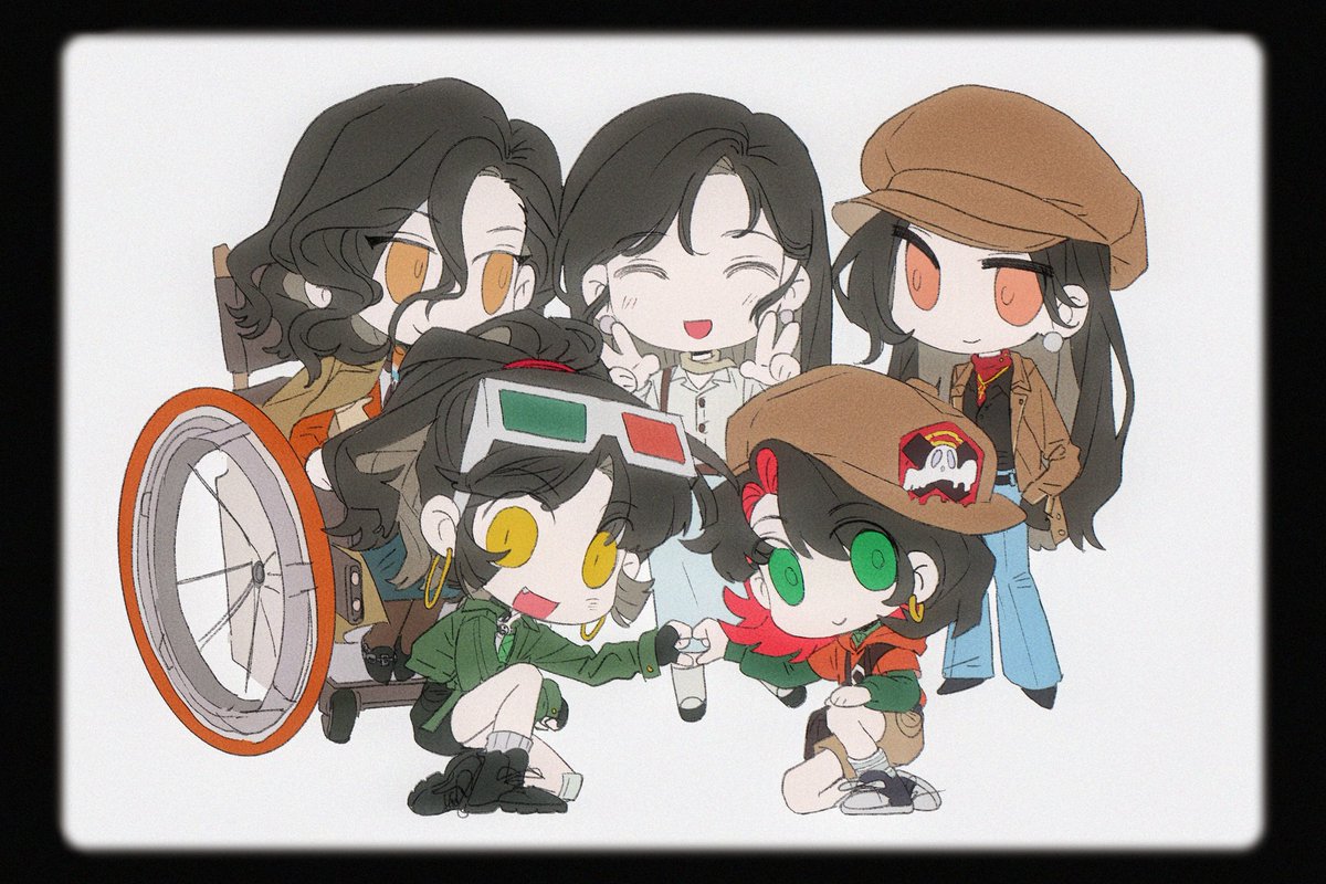 Mead_Vilya's tweet image. 今天是个特別的日子,一起照张相吧😉😉✨~!! #Reverse1999 #リバース1999 #東九龍組 #Anyain #Noire #QiXing #HeRiJun #三燕歸巢