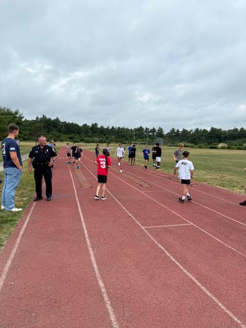Overcast skies are not slowing us down.  Speed camp is in session!