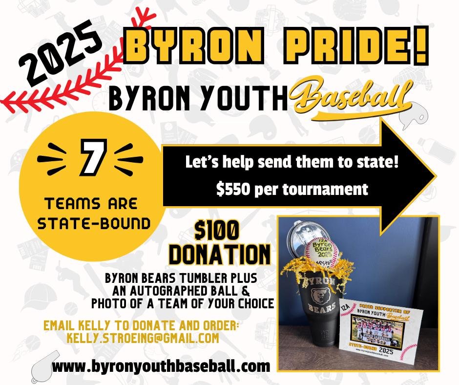 Byron Youth Baseball Association tweet media
