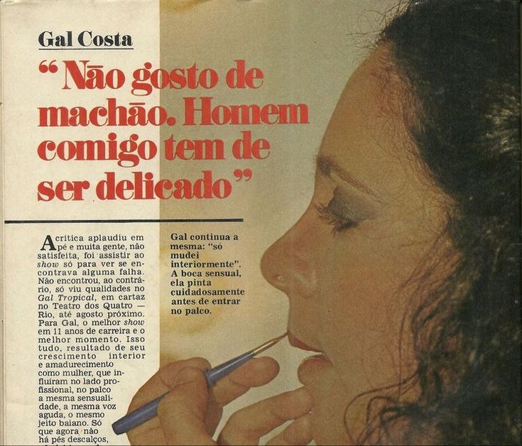 deus me livre, por aqui estaremos seguindo os ensinamentos de gal