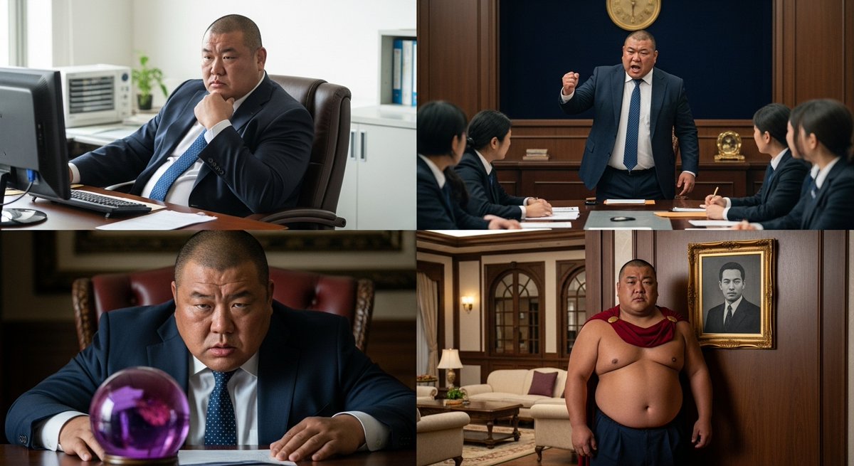 知ってるか？捜査1課の警部の話。そうそう、切れ者だけど怒りっぽくてよく捜査会議で怒鳴ってた「鬼の英雄」。最近見ないと思って聞いてみたら、どっかの館に捜査に入った後行方が分からなくなったんだと。

…そう、あの好色で有名な金持ちのじーさんだ。

何事もなきゃいいけどな…

#AI男子
#Whisk