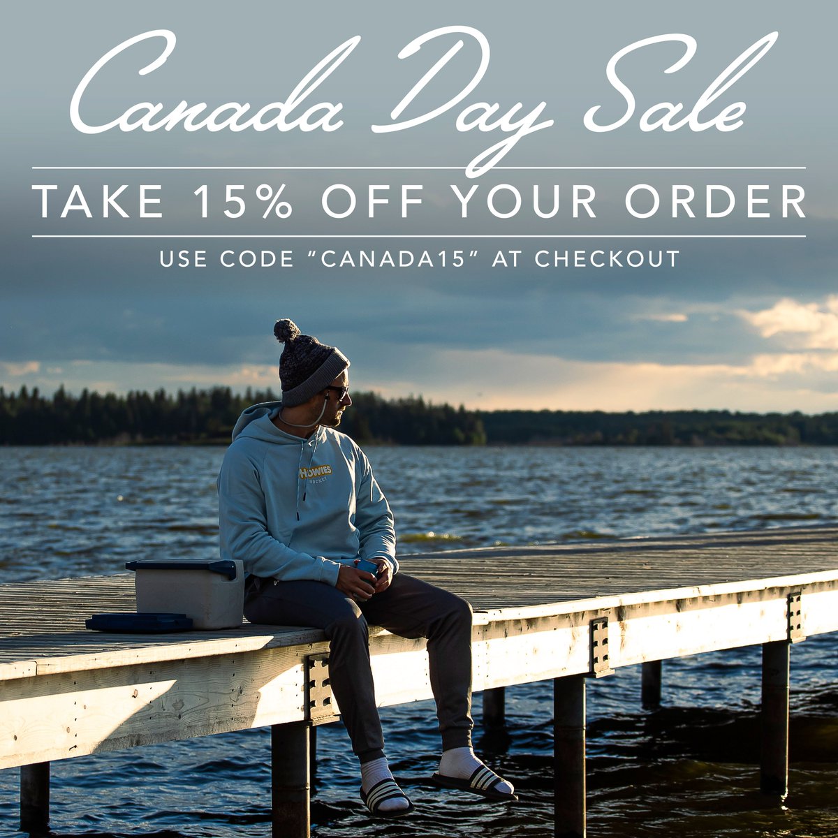 Happy Canada Day! Today only, take 15% off your entire order with code "CANADA15" at checkout on our .ca website! Don't miss out! #StickWithTheBest