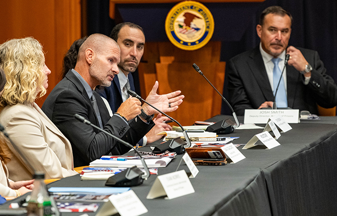 🚨 On June 23, 2025, BOP Director William K. Marshall III and Deputy Director Joshua J. Smith joined DOJ leadership and the Correctional Leaders Association (CLA) for a powerful roundtable at DOJ HQ.  

Together with partners from federal, state, and local corrections, they