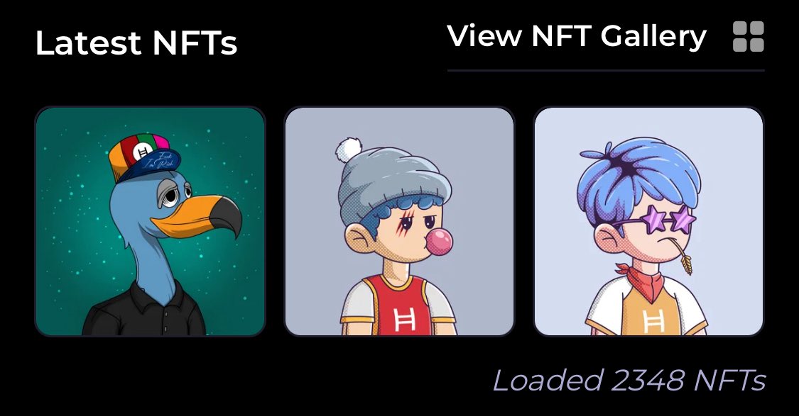 GM! ☀️

What’re the latest #HBARNFTs in your <a href="/HashPackApp/">HashPack Wallet</a>? 👇