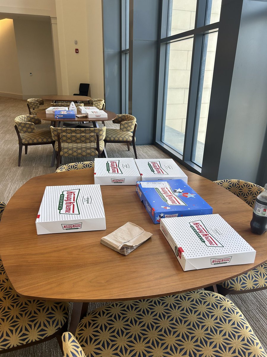 Judge Sara Doyle (@judgesaradoyle) on Twitter photo You know the deadline is close when you see the <a href="/krispykreme/">Krispy Kreme</a> at the Court of Appeals! Thanks <a href="/SHAQ/">SHAQ</a> for keeping the original location running smoothly! <a href="/AppealsCourtGA/">AppealsCourtGA</a> You know the deadline is close when you see the <a href="/krispykreme/">Krispy Kreme</a> at the Court of Appeals! Thanks <a href="/SHAQ/">SHAQ</a> for keeping the original location running smoothly! <a href="/AppealsCourtGA/">AppealsCourtGA</a>