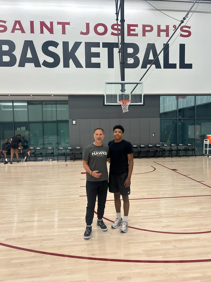 Blessed to receive an offer from saint joseph’s #gohawks
