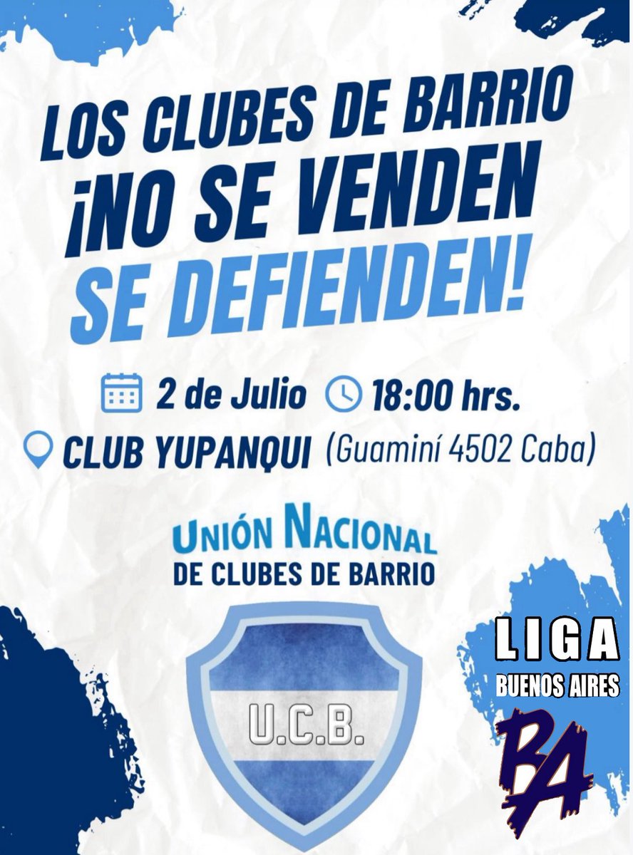 Liga Buenos Aires (@ligabaires) on Twitter photo 