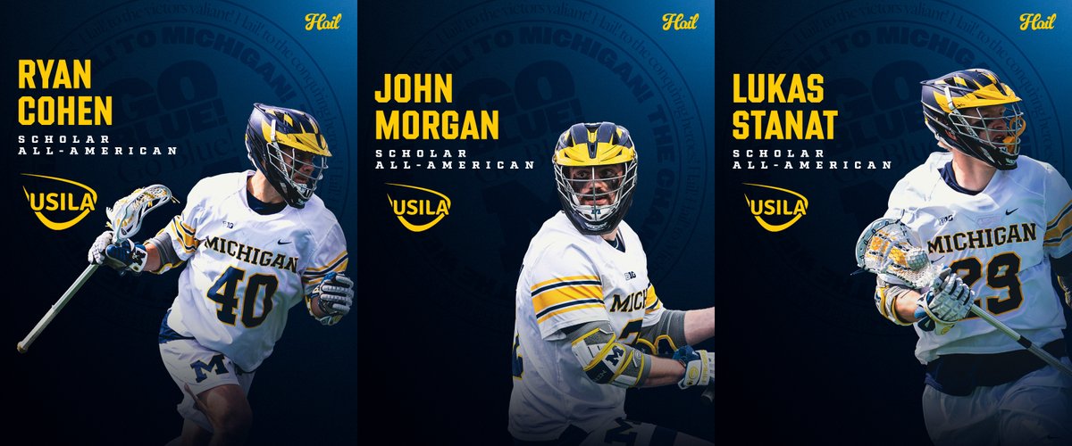 Five <a href="/USILA_Lax/">USILA</a> All-Americans for the Wolverines!