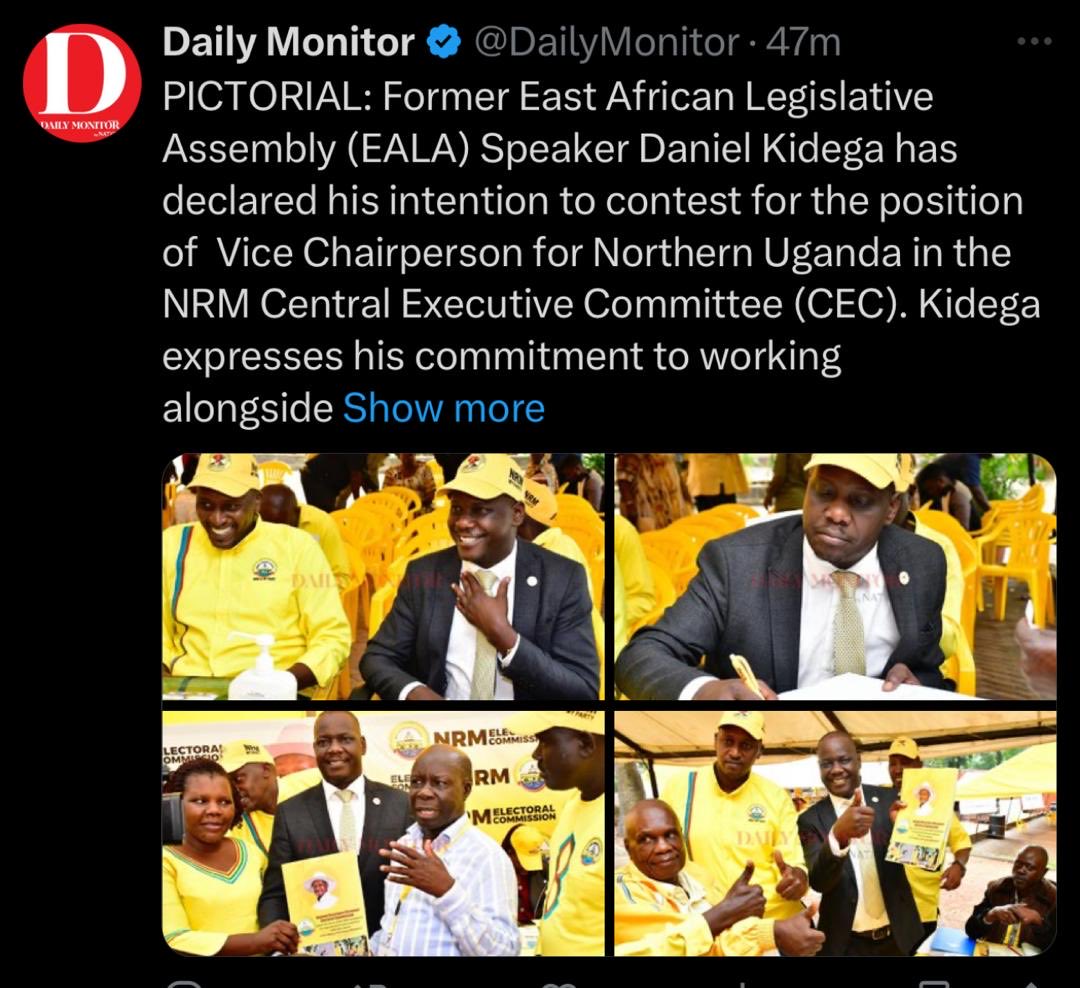 DanFredKidega's tweet image. Today I picked my nomination papers, to God be the Glory!