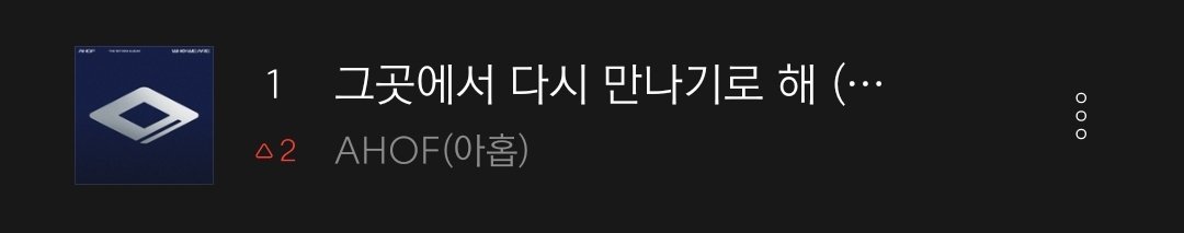 AHOFChart's tweet image. [🇰🇷] (UPDATE) BUGS REAL-TIME CHART
As of 070125 11:00pm KST 

#1 그곳에서 다시 만나기로 해(Rendezvous) (🔺)

#WHOWEARE #AHOF #아홉 @AHOF_official