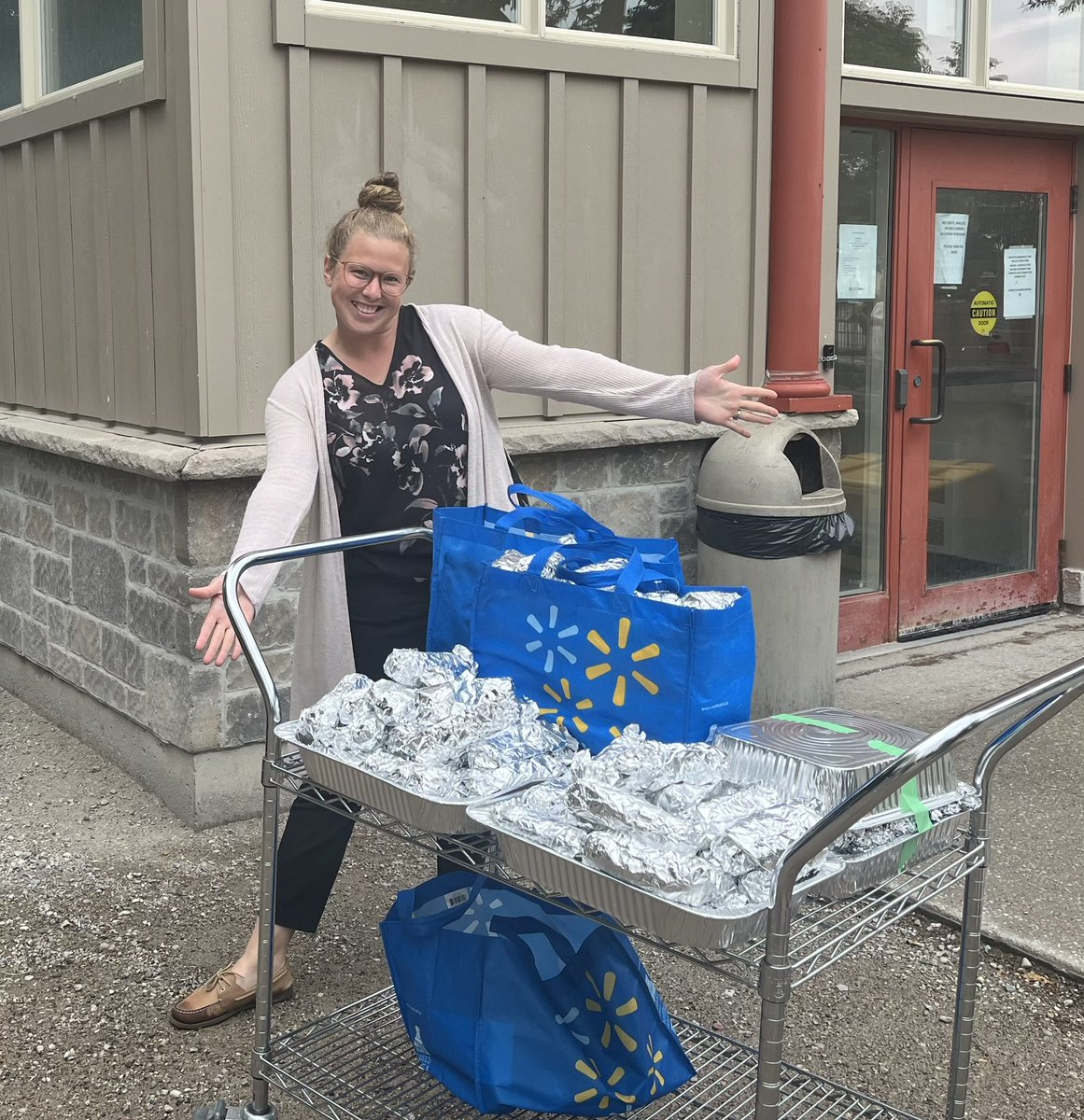 Friends we are open today (Tuesday, July 1) from 1:30-1:30 and back to our regular hours tomorrow. Thanks to our friends from <a href="/YMCA_Canada/">YMCA Canada</a> #ldnont for generously supporting us with food from their BBQ! Have a safe &amp; happy holiday!