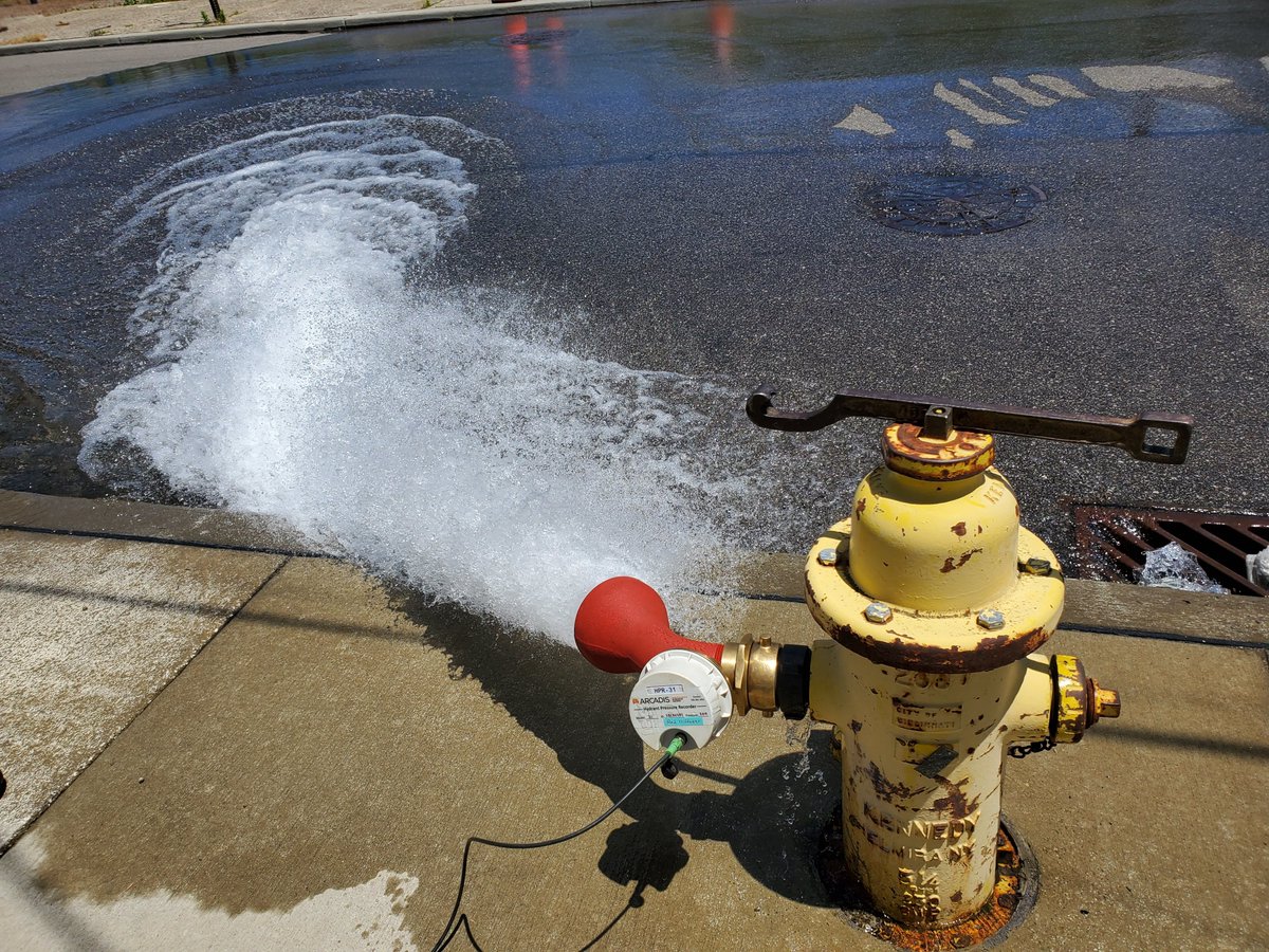 CincinnatiWater's tweet image. Greater Cincinnati Water Works is testing fire hydrants for flow levels now through October. The testing may temporarily discolor water. Areas being tested are Sedamsville, Delhi Hills, Sayler Park, College Hill and Mt. Airy.
Call 513.591.7700 for more information.