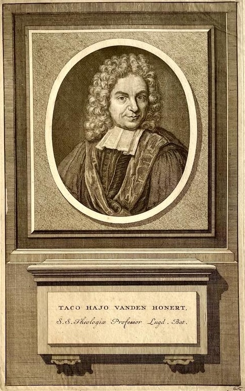 KMathison1967's tweet image. In his book Reformed Covenant Theology (p. 83), @PastorPerks says that the person who had the best name in the history of Reformed theology was Taco Hajo van den Honert.
I think I have to agree.