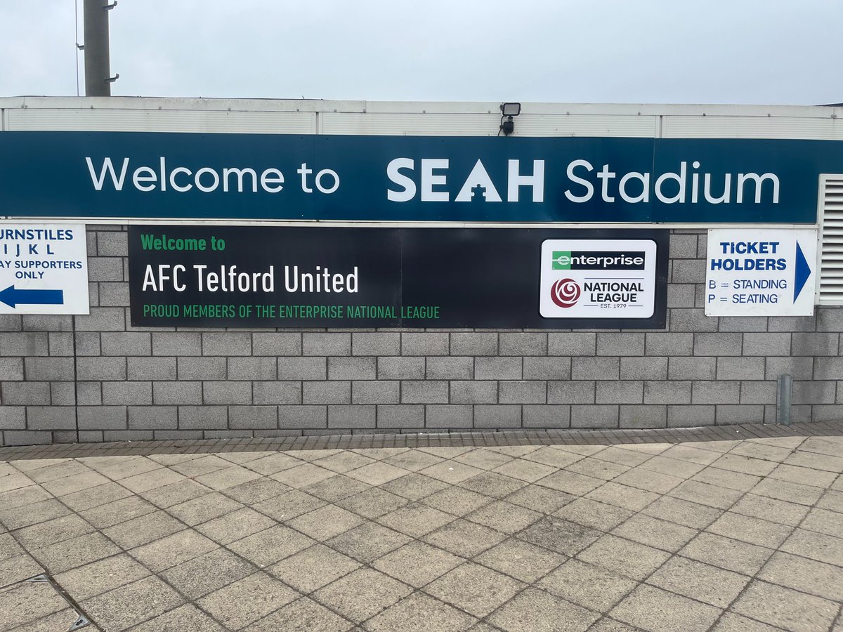 We are proud members of The Enterprise National League! 🙌 

#WeAreTelford