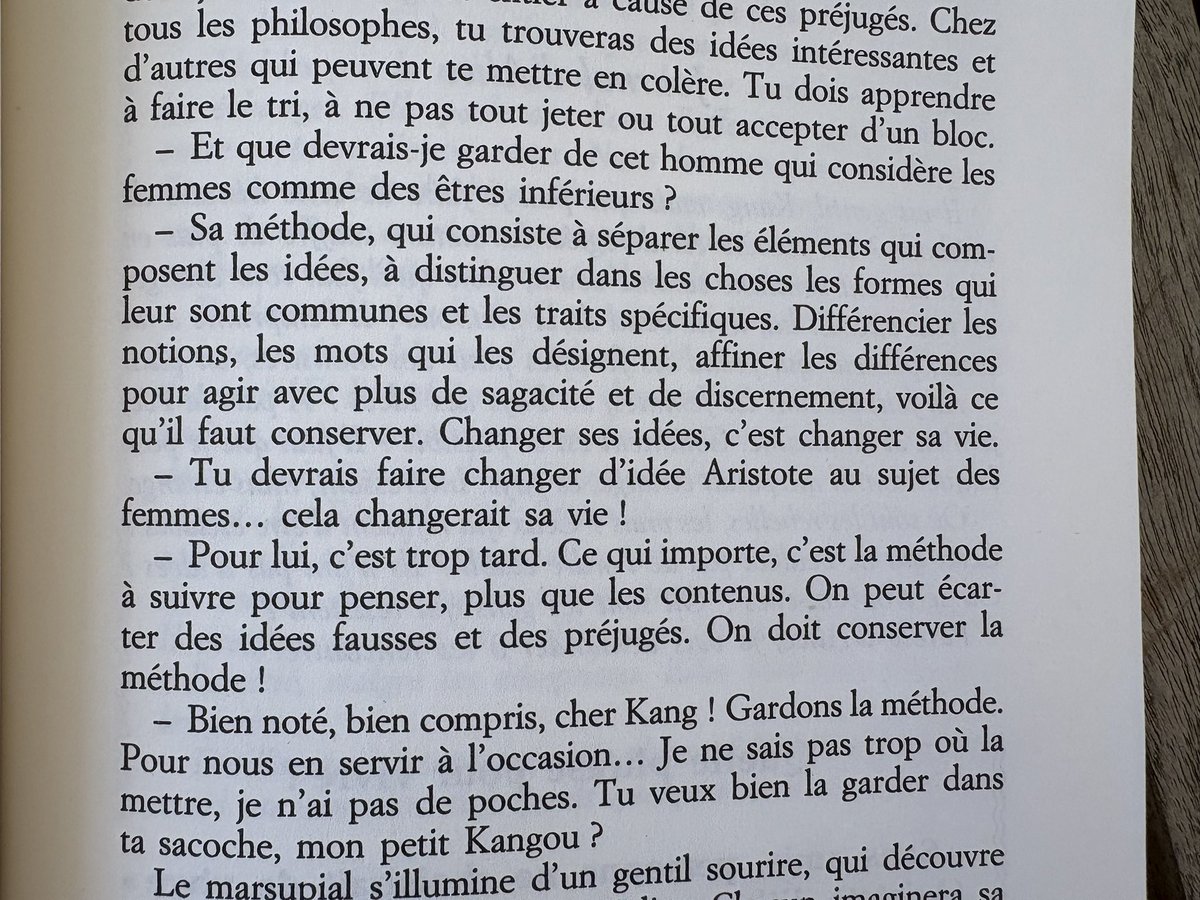 This is P h i l i p p e™️ 🇺🇦 (@legendumest) on Twitter photo <a href="/ylecun/">Yann LeCun</a> <a href="/dr_l_alexandre/">Docteur Laurent Alexandre</a> <a href="/stevejarrett/">Steve Jarrett</a> <a href="/Enthoven_R/">Raphaël Enthoven 🎗️</a> <a href="/rpdroit/">Roger-Pol Droit</a> Occasion de relire le chapitre d’ ‘‘Alice au pays des idées’’ de <a href="/rpdroit/">Roger-Pol Droit</a> consacré à Platon et celui consacré à Aristote.
Où l’on voit que le ‘‘roman pour découvrir la philosophie’’ de Roger-Pol Droit se consulte aussi comme un manuel — un manuel informé et avenant à lire.
3 <a href="/ylecun/">Yann LeCun</a> <a href="/dr_l_alexandre/">Docteur Laurent Alexandre</a> <a href="/stevejarrett/">Steve Jarrett</a> <a href="/Enthoven_R/">Raphaël Enthoven 🎗️</a> <a href="/rpdroit/">Roger-Pol Droit</a> Occasion de relire le chapitre d’ ‘‘Alice au pays des idées’’ de <a href="/rpdroit/">Roger-Pol Droit</a> consacré à Platon et celui consacré à Aristote.
Où l’on voit que le ‘‘roman pour découvrir la philosophie’’ de Roger-Pol Droit se consulte aussi comme un manuel — un manuel informé et avenant à lire.
3