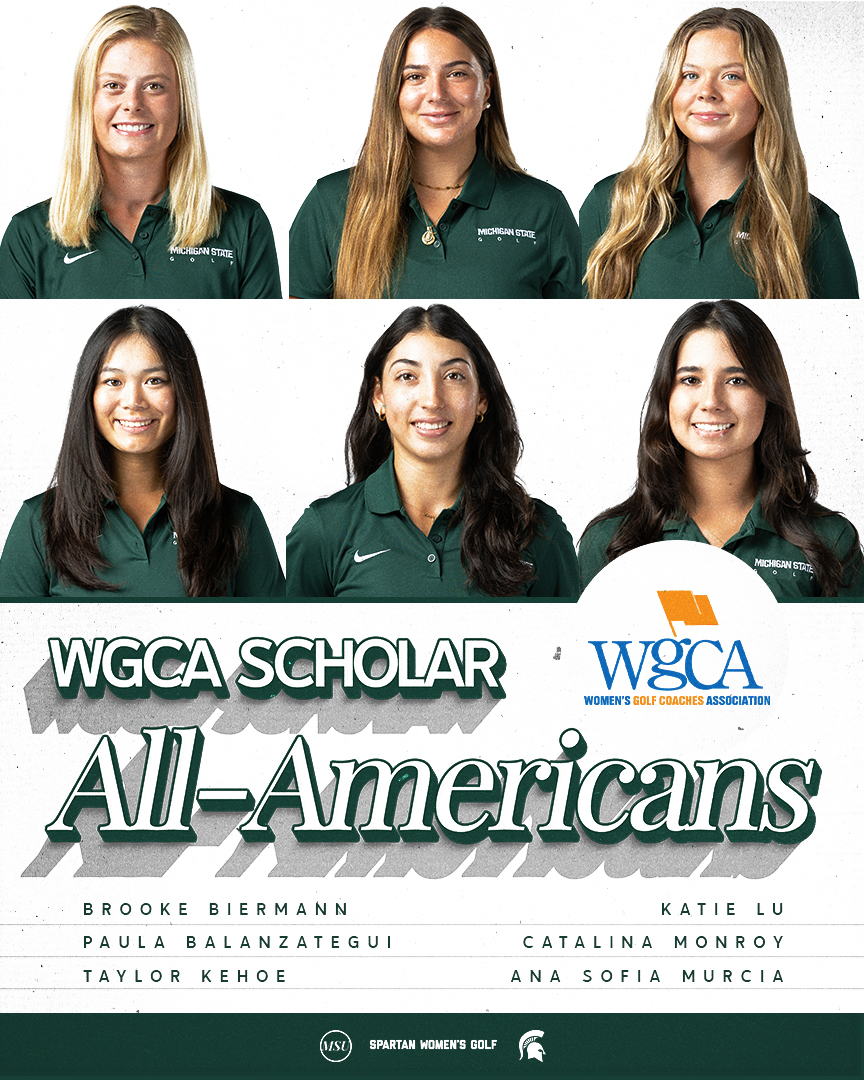 MSU_WGolf's tweet image. Hard work on the course ⛳️
Hard work in the classroom 📚
4th-straigtht year with 6 @WGCAGOLF Scholar All-Americans