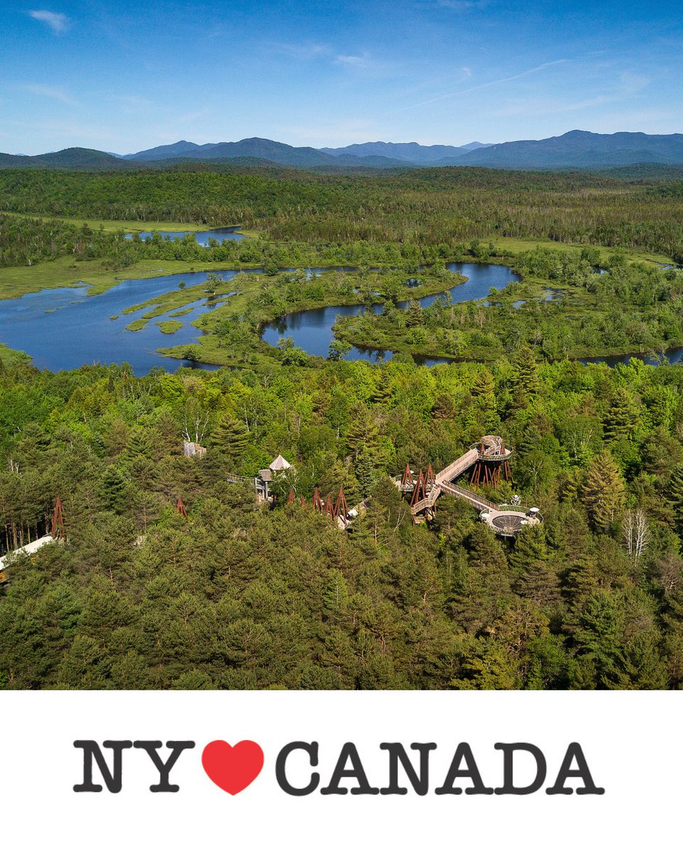 From the Adirondacks to the north, Happy Canada Day! With High Peaks on the horizon and trails to explore, we invite all our neighbors to come celebrate nature with us.