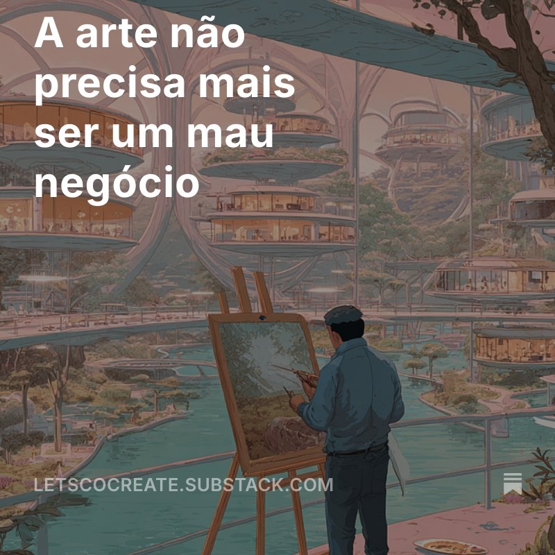 🎨 Se Van Gogh vivesse hoje, ele usaria a Web3 pra vender suas obras?

Na nova newsletter, falo sobre como a tecnologia está mudando o destino de quem cria arte.

👉🏼 Leia aqui: open.substack.com/pub/letscocrea…