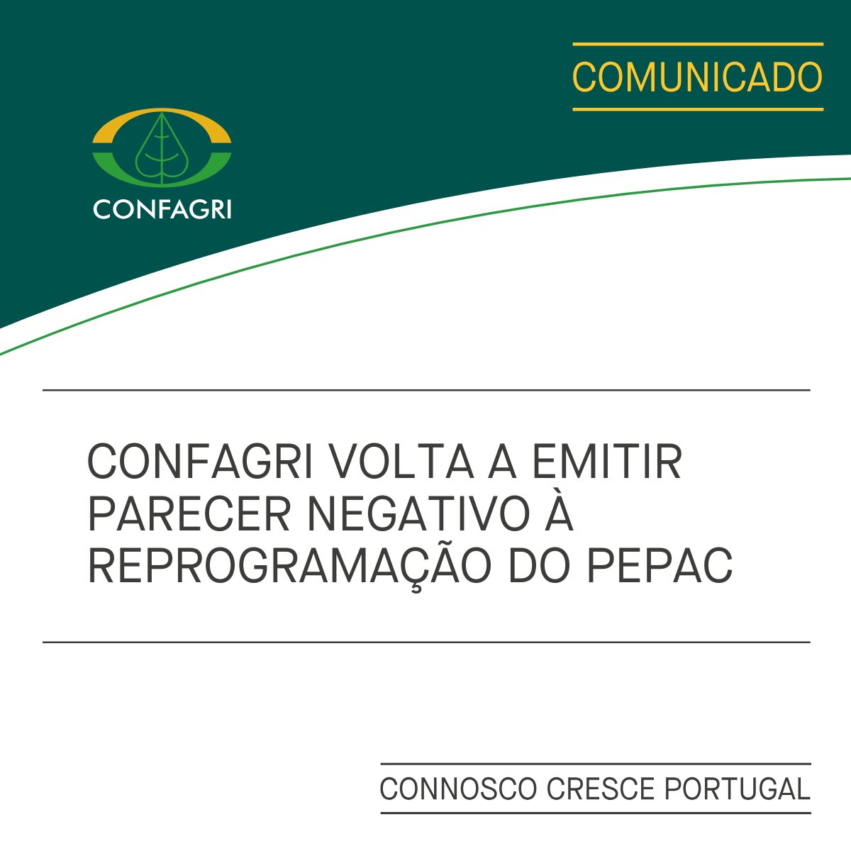🎯 <a href="/NunoSerra/">Nuno Serra</a>, Secretário-Geral da #CONFAGRI, garante que continuaremos a defender uma Reprogramação que incentive a produção e permita o crescimento sustentável do setor #agroalimentar e #florestal nacional.

👉 Saiba mais em confagri.pt/confagri-volta…. 

#ConnoscoCrescePortugal