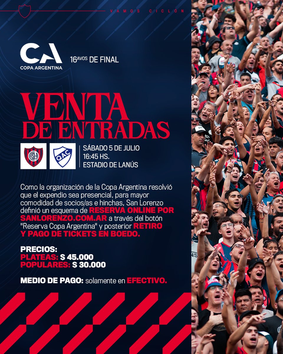 San Lorenzo tweet media