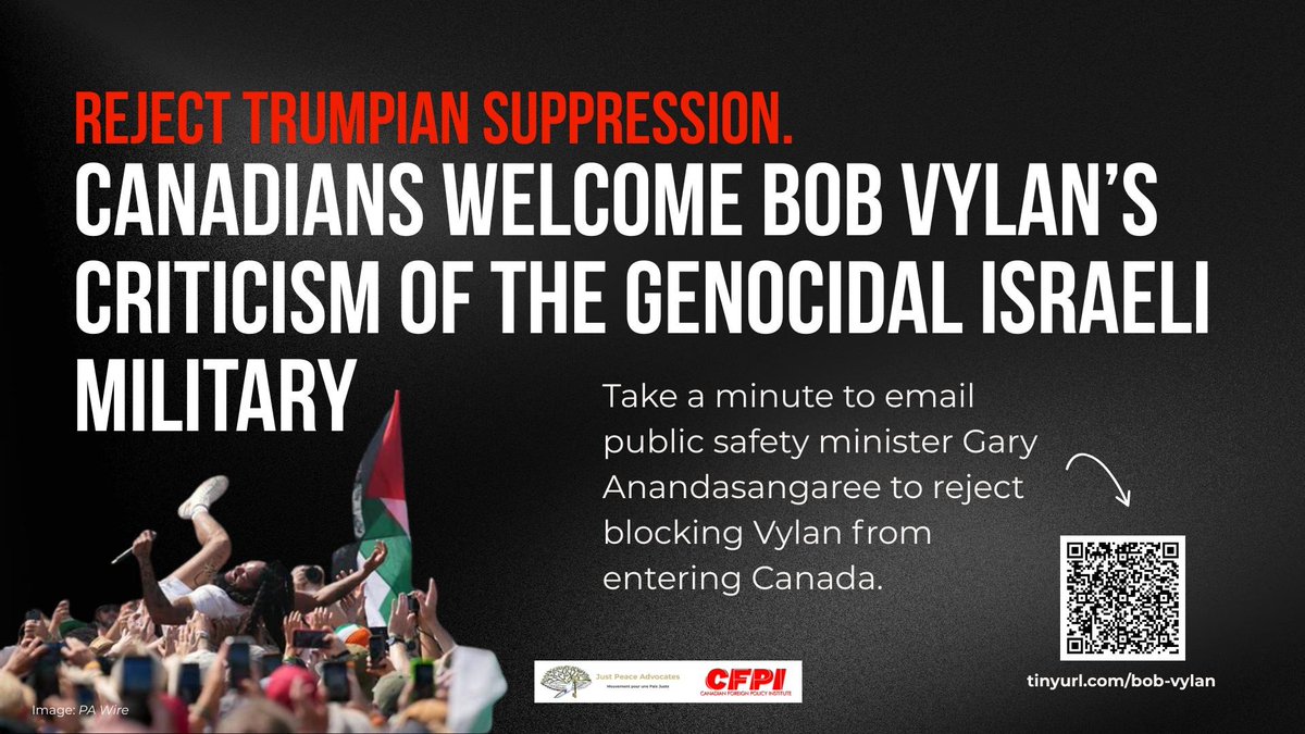 Yves Engler (@engleryves) on Twitter photo Genocidal Liberal MP <a href="/AHousefather/">Anthony Housefather</a> is demanding govt follow Trump in blocking <a href="/BobbyVylan/">Bob Vylan</a> from entering Canada to perform because they denounced a military committing a holocaust. Email public safety minister <a href="/gary_srp/">Gary Anandasangaree</a> to reject request
tiny.cc/qefo001 Genocidal Liberal MP <a href="/AHousefather/">Anthony Housefather</a> is demanding govt follow Trump in blocking <a href="/BobbyVylan/">Bob Vylan</a> from entering Canada to perform because they denounced a military committing a holocaust. Email public safety minister <a href="/gary_srp/">Gary Anandasangaree</a> to reject request
tiny.cc/qefo001