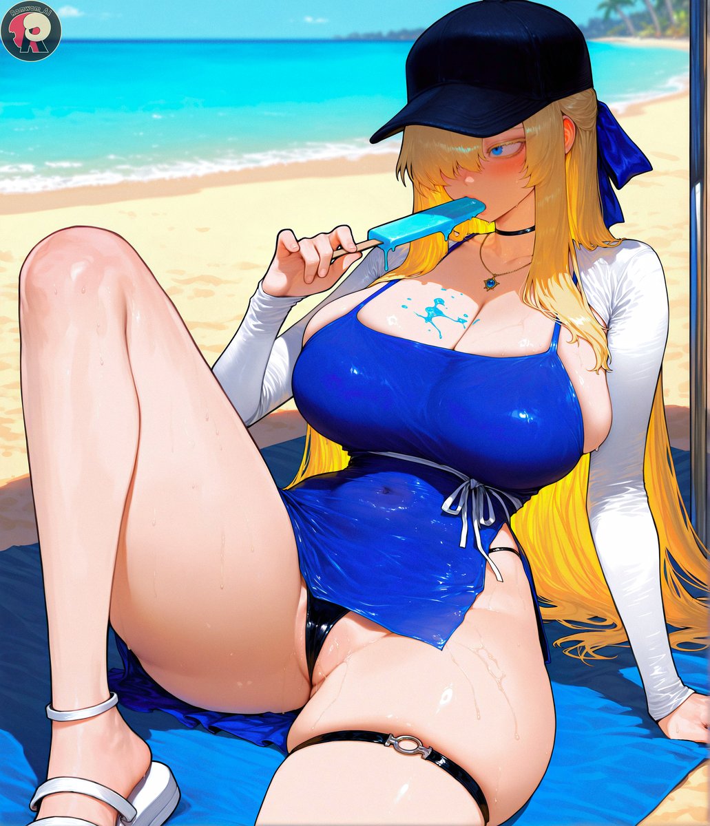 Water Park Queen Wilhelmina - 💙
#BrownDust2