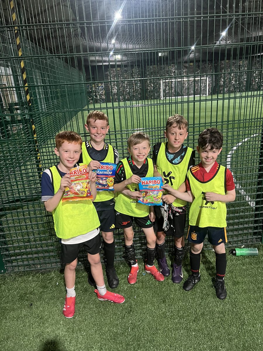 WEEK 1 DAY 2 of our SUMMER FOOTBALL CAMP

Great fun today and well done to everyone involved.

Challenge winners - Lucas, Josh, Lochlan👏🏻
Tournament winners - Yellows 🏆
POTT - Alistair ⚽️

Use link below to get signed up for tomorrow.

myclub-hub.com/organisations/…