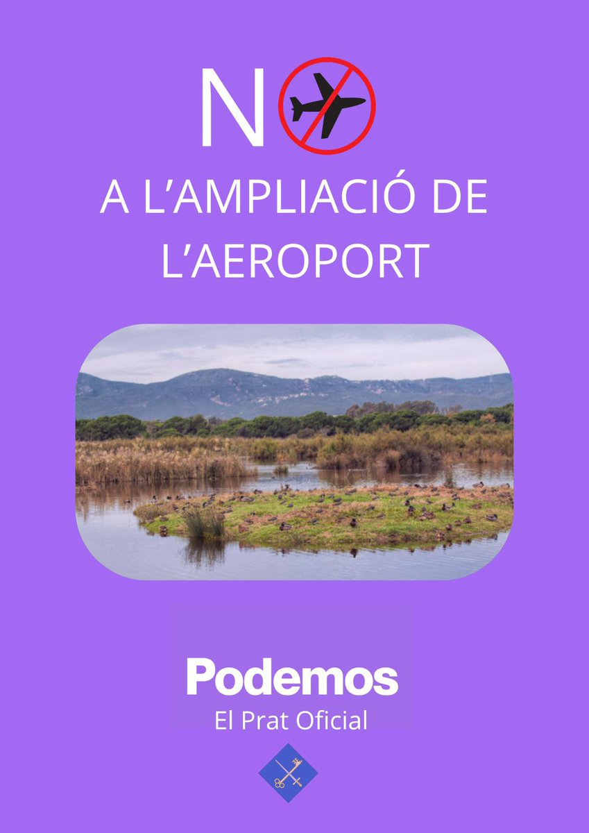 PodemosPrat's tweet photo. Podemos El Prat amb #NIUNPAMDETERRA!
No permetrem que ens robin ni un pam de terra! Des de Podemos El Prat donem tot el nostre suport a les iniciatives de #NIUNPAMDETERRA i fem una crida urgent a tota la militància i al poble  a mobilitzar-se.
T'esperem!! https://t.co/lcr8RAsTCs