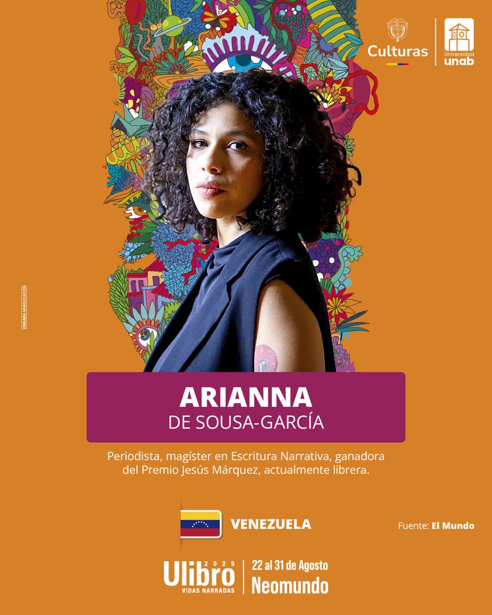 Desde Venezuela🇻🇪, Arianna de Sousa - García, nos invita a recorrer las páginas de Atrás queda la tierra, una obra que narra, con voz propia, historias de desarraigo, memoria y territorio. 📖

✍️ Porque narrar la huida también es resistir.

#VidasNarradas