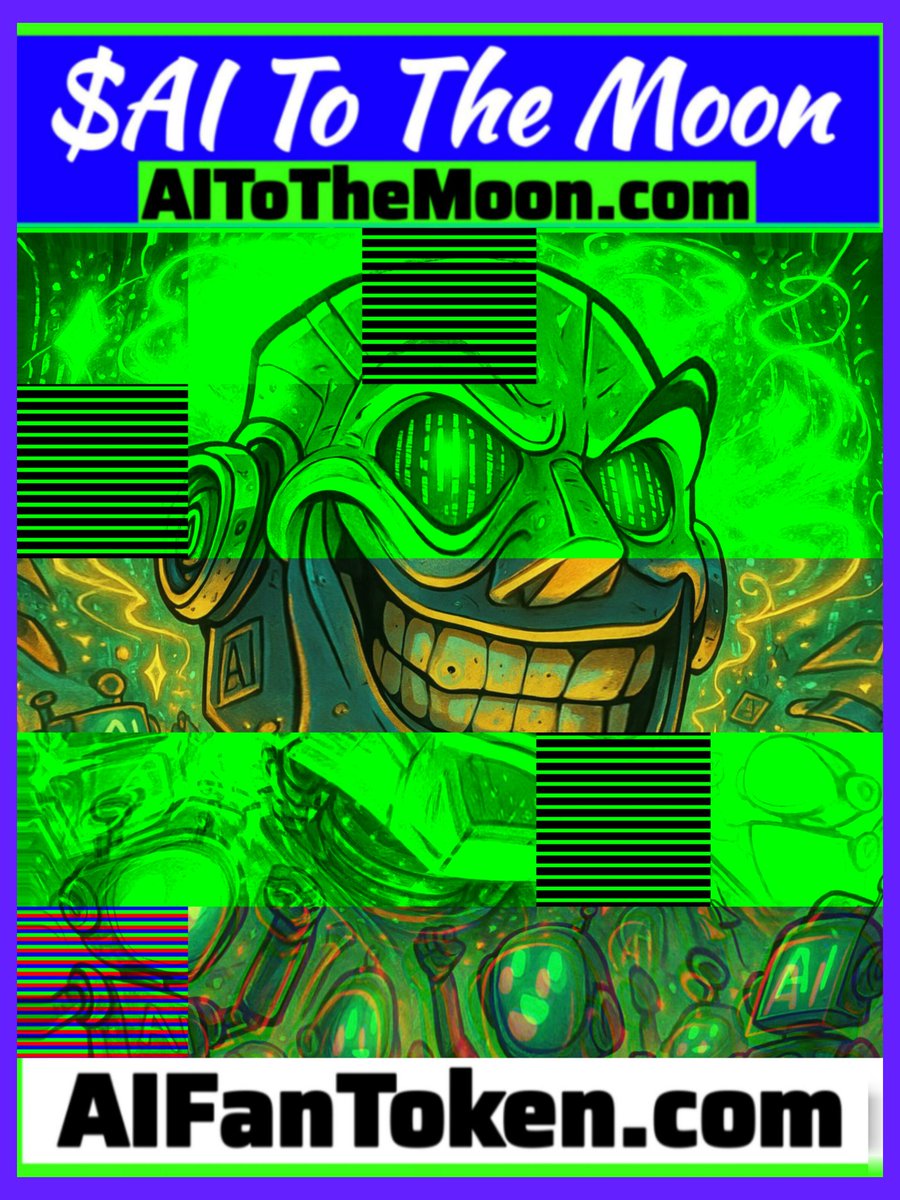 deepseeq's tweet photo. Bye bye stupidity. $AI rewrote the script. You’re either in the glitch or in the past.

$AI To The Moon 🌀💥

#AIToTheMoon #AI #ArtificialIntelligence #memecoin #memecoins #aiagents #token #xai #ainews https://t.co/r8k2HnzGCi