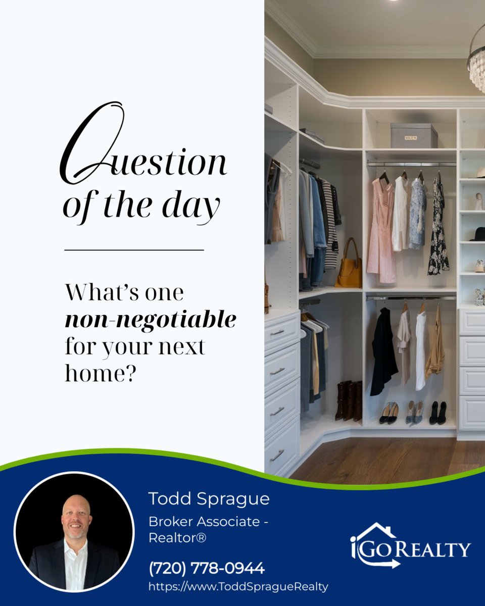 uatoddws's tweet photo. Starting your house hunt this season? What's one non-negotiable on your list? Whether it's an updated bathroom, a pool, a spacious kitchen, or even that coveted walk-in closet, we all have features that make or break a home.

What’s at the top of your must-have list? https://t.co/wiDA4K4sVP