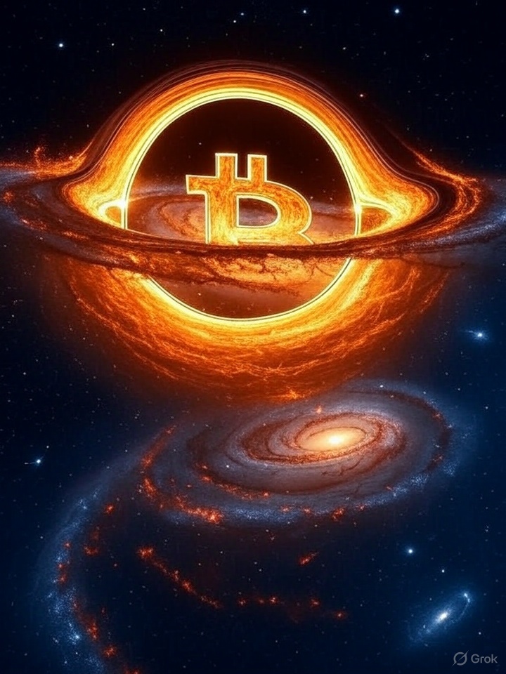 in 2009 a blackhole was discovered by the name of Satoshi Nakamoto #Bitcoin but what if I told you, you're lucky enough to witness another one. <a href="/saylor/">Michael Saylor</a>
