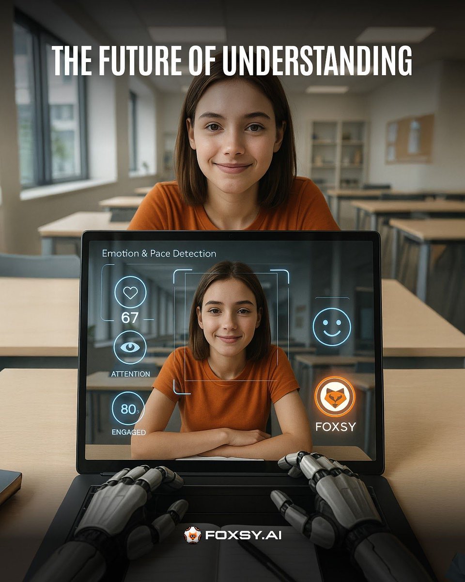 Foxsy (@foxsy_ai) on Twitter photo Hello #Foxfrens 🦊🧑🏫
AI tutors that adapt to your learning speed. Robots that interact in real-time. All built on real, diverse, time-tested datasets.
This is what your FOXSY Token supports — not vaporware, but vision.
<a href="/PulsarMvX/">Pulsar MVX</a> send 500 FOXSY to 100 reactions
#AI Hello #Foxfrens 🦊🧑🏫
AI tutors that adapt to your learning speed. Robots that interact in real-time. All built on real, diverse, time-tested datasets.
This is what your FOXSY Token supports — not vaporware, but vision.
<a href="/PulsarMvX/">Pulsar MVX</a> send 500 FOXSY to 100 reactions
#AI