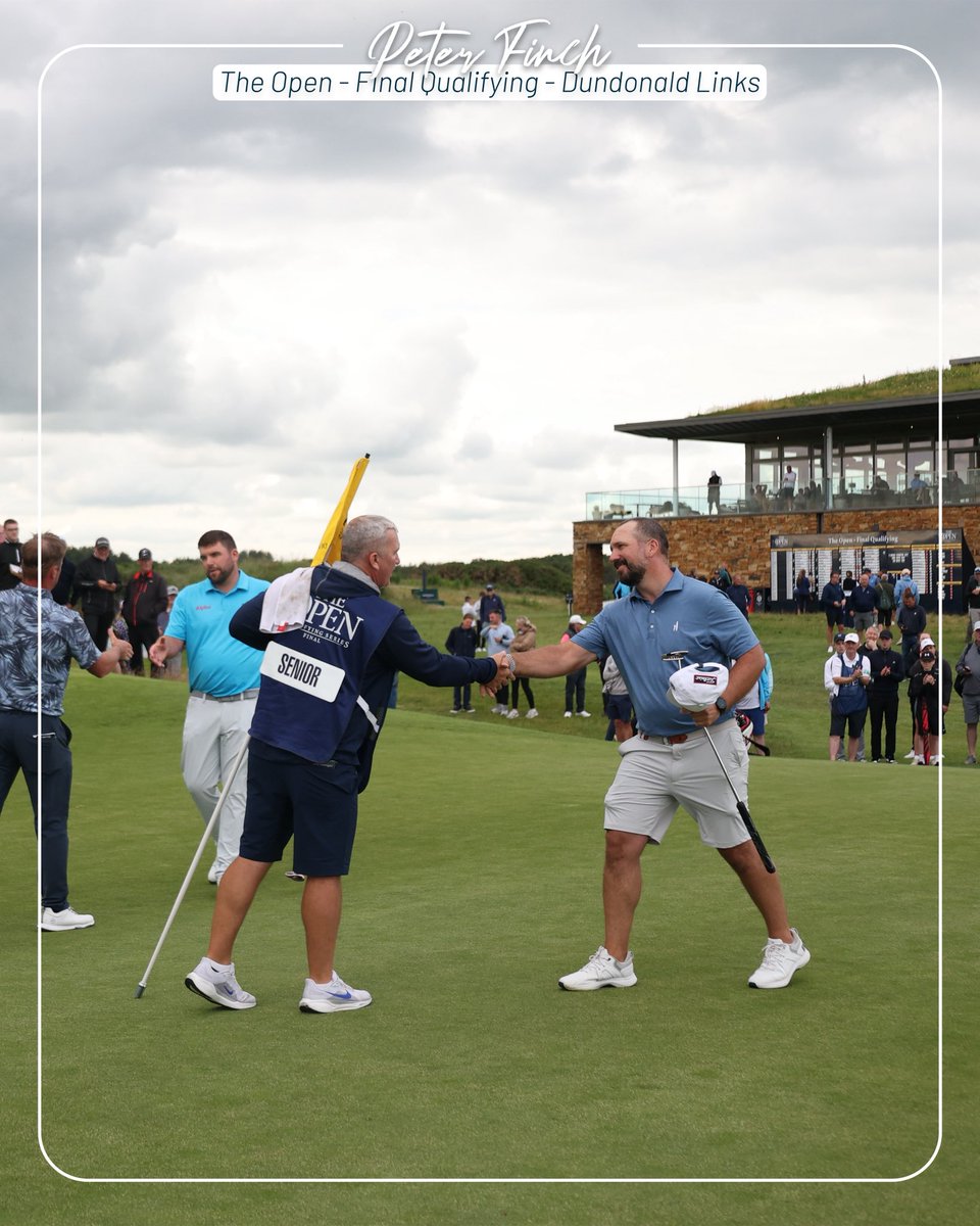 Peter Finch (@peterfinchgolf) on Twitter photo Aaaaand that’s a wrap on <a href="/TheOpen/">The Open</a> Final Qualifying!!
Just wanted to say a huge, massive, gargantuan thank you to you all. Whether you came out to support at <a href="/CaldyGolfClub/">Caldy Golf Club</a> or here at <a href="/DundonaldLinks/">Dundonald Links</a>, or just sent a nice message on social, it helped more than you can imagine and Aaaaand that’s a wrap on <a href="/TheOpen/">The Open</a> Final Qualifying!!
Just wanted to say a huge, massive, gargantuan thank you to you all. Whether you came out to support at <a href="/CaldyGolfClub/">Caldy Golf Club</a> or here at <a href="/DundonaldLinks/">Dundonald Links</a>, or just sent a nice message on social, it helped more than you can imagine and