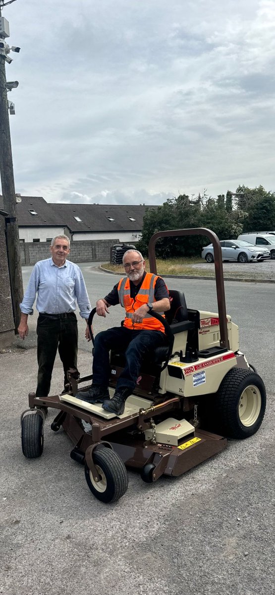 FergalInfo's tweet image. A new 325 Grasshopper set up this morning with an existing customer