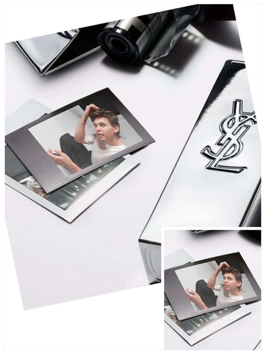 Katharina20004's tweet photo. How cool is that ❓️ It looks like a new campaign 
🖤🤍#AustinButler 
#YSL 
#MSLF https://t.co/SkPChu8dQi