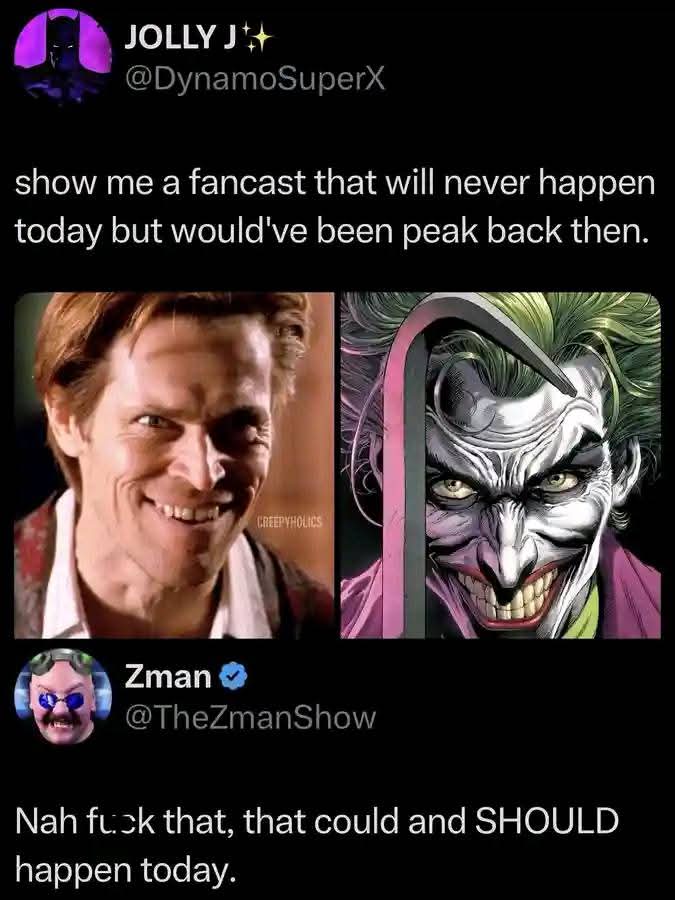 Nabil0471's tweet photo. @JamesGunn Mr gunn please for all of us? https://t.co/C4wQmEmLFx