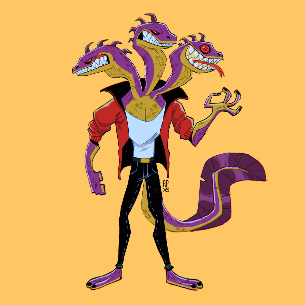 BurgerKapitany's tweet image. Hydra!
My first Art Fight attack victim this year is @MayoDaDestroyer