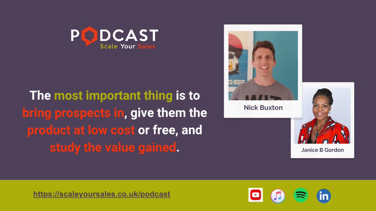 #ScaleYourSales #Podcast with guest #NickBuxton, sheds light how AI, people, and processes must align for future. Watch &amp; subscribe <a href="/YouTube/">YouTube</a>, rate &amp; review <a href="/iTunes/">iTunes</a> youtu.be/MbSYT50GX10