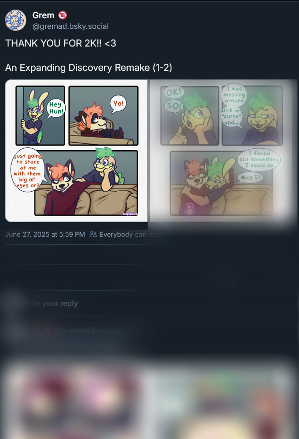 GREM_AD's tweet photo. Remade the comic that started it all!
"An Expanding Discovery"

Bsky Only exclusive! <3 https://t.co/dJRKLz3dAi