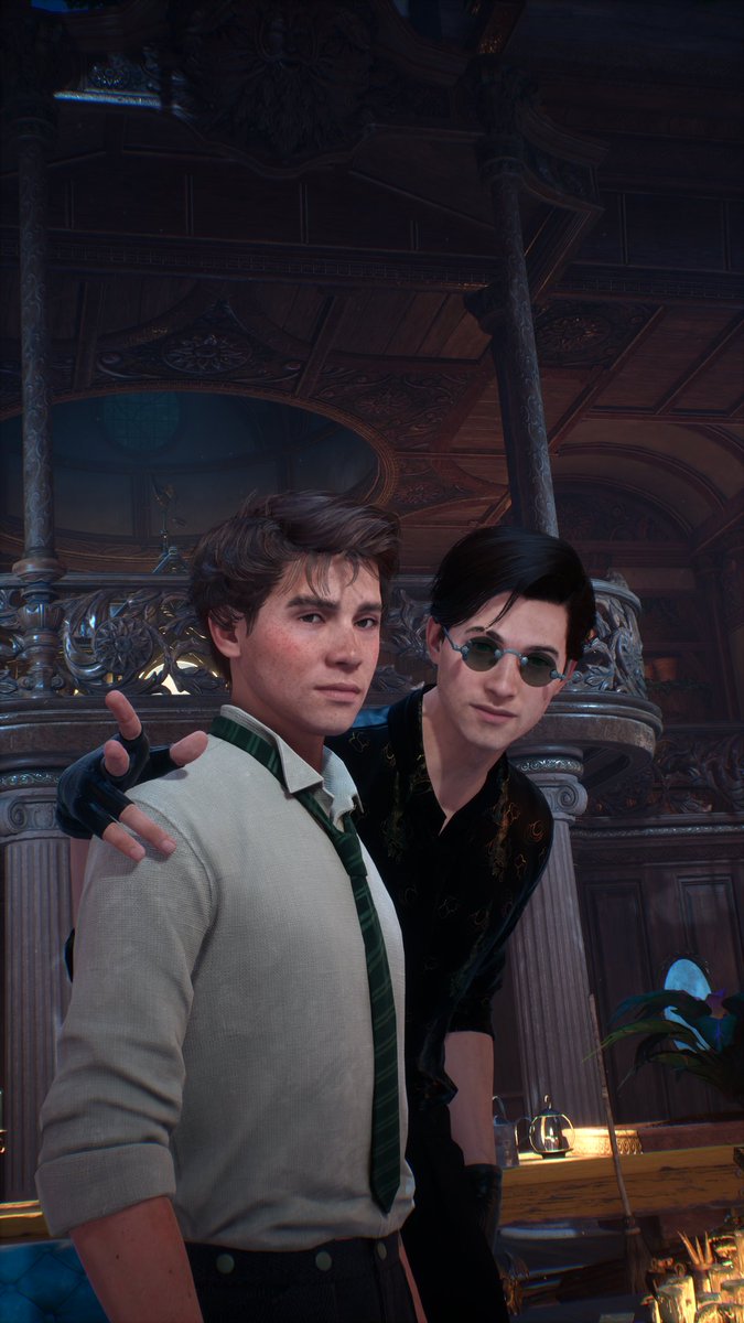 huangtuwww's tweet image. 📷📷
#hogwartslegacy 
#ominisgaunt 
#sebastiansallow