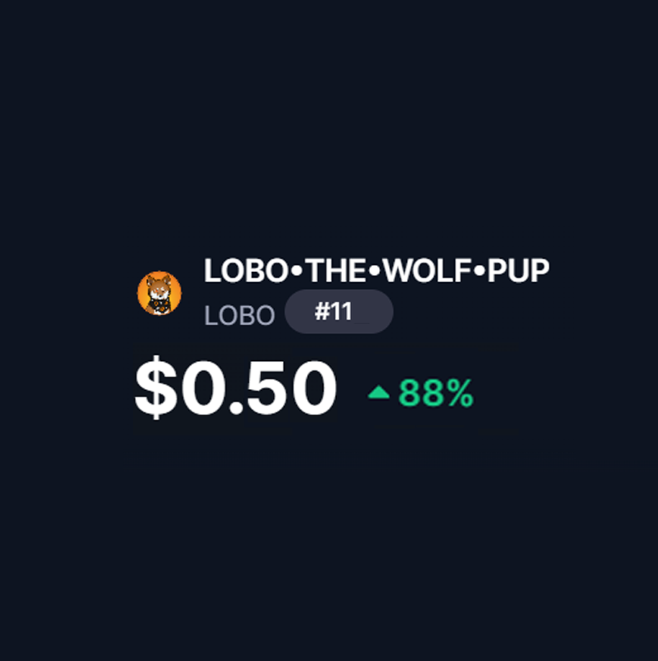 kukulkancrypto's tweet photo. If $LOBO hits $0.50…
I’ll _______

GO. https://t.co/iu4ujkZHHF