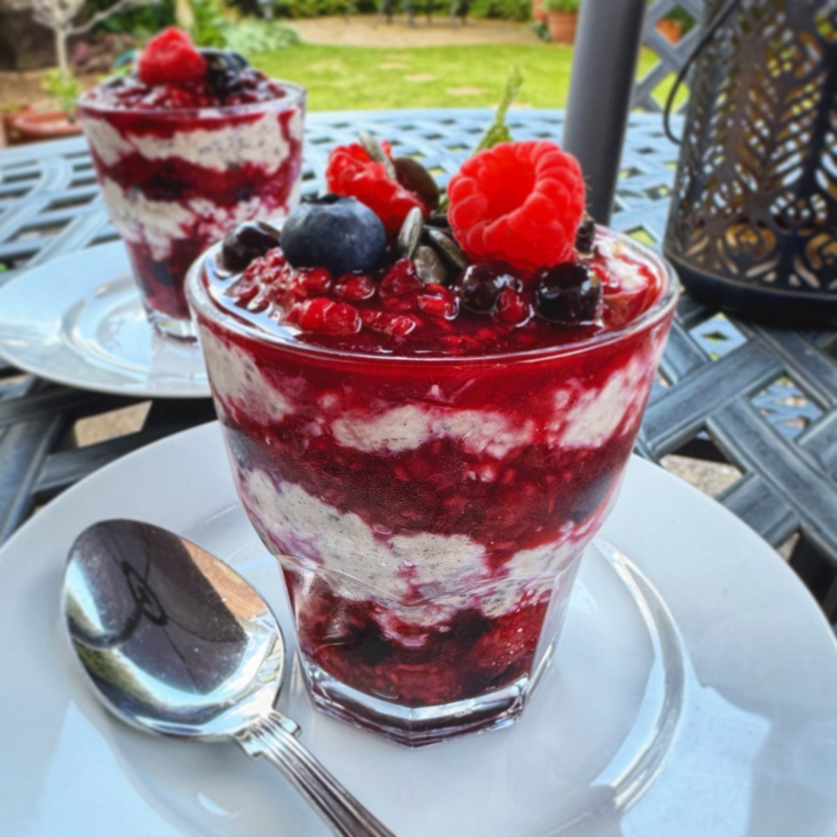 Hayley Davies (@hayleydaviez) on Twitter photo From a <a href="/waitrose/">Waitrose & Partners</a> July2025 recipe card, This is “Berry overnight oats” using @alpro no sugar oat milk… a really lovely start to the day ☀️ From a <a href="/waitrose/">Waitrose & Partners</a> July2025 recipe card, This is “Berry overnight oats” using @alpro no sugar oat milk… a really lovely start to the day ☀️