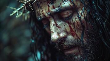 One drop would suffice. 

He gave it all.