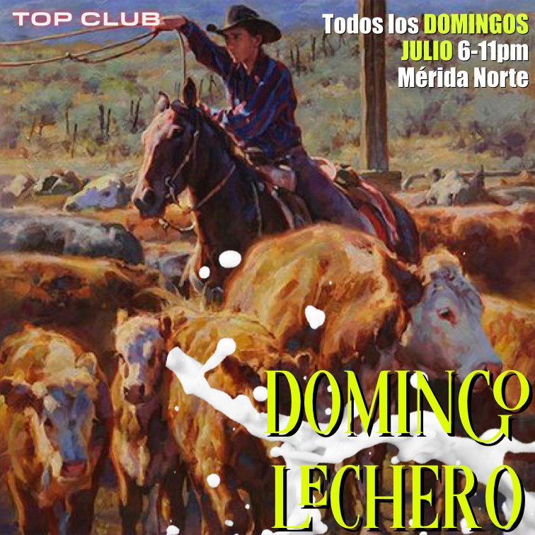 ClubTopMerida's tweet photo. Ya es
🥛DOMINGO LECHERO🥛
Fiesta intensa?? Con ganas de Mamila??
🥵⭕🔥
Vente a cotorrear con nosotros para despedir el fin de semana!!

Merida Norte, manda whats para + info 
https://t.co/M3VQuz7Xqr https://t.co/JQbQ2m1Fh3