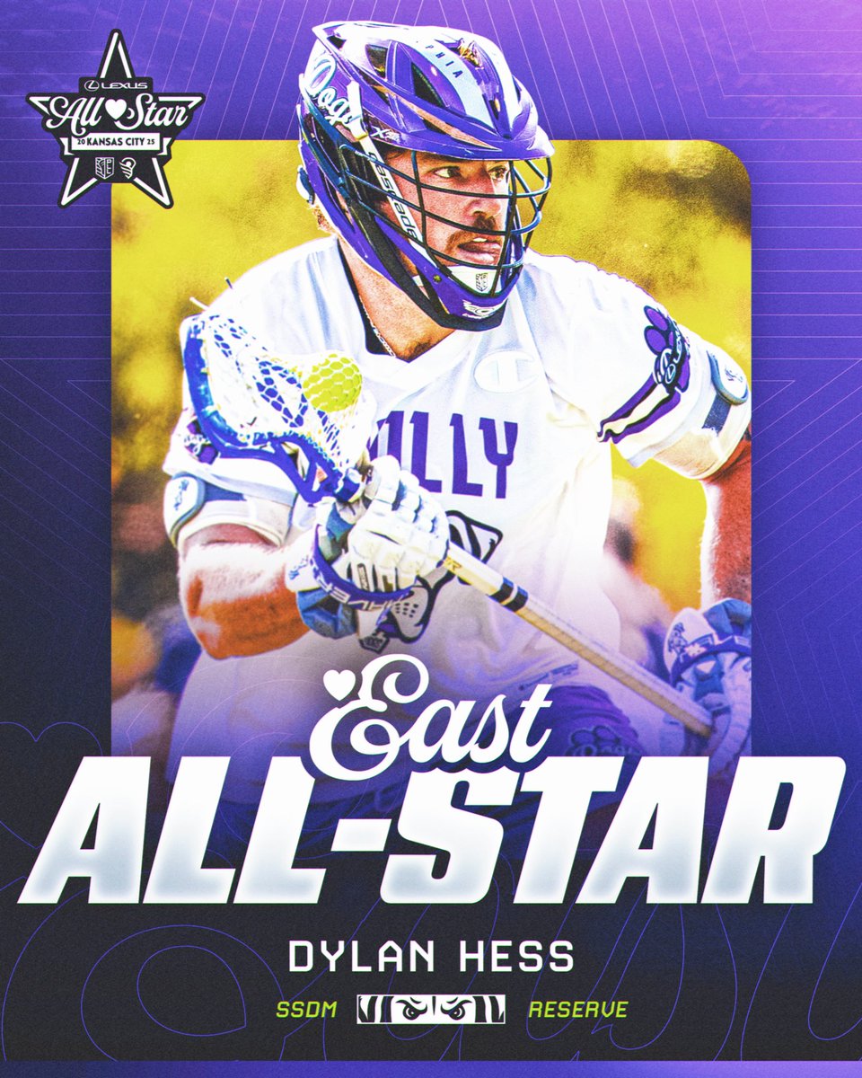 Philadelphia Waterdogs (@pllwaterdogs) on Twitter photo first year as a pro and he’s ALREADY an all-star 🤩
<a href="/DylanHesss/">Dylan Hess</a> has been selected as a reserve for the Eastern Conference All-Star Team 🌟 <a href="/Lexus/">Lexus</a> first year as a pro and he’s ALREADY an all-star 🤩
<a href="/DylanHesss/">Dylan Hess</a> has been selected as a reserve for the Eastern Conference All-Star Team 🌟 <a href="/Lexus/">Lexus</a>