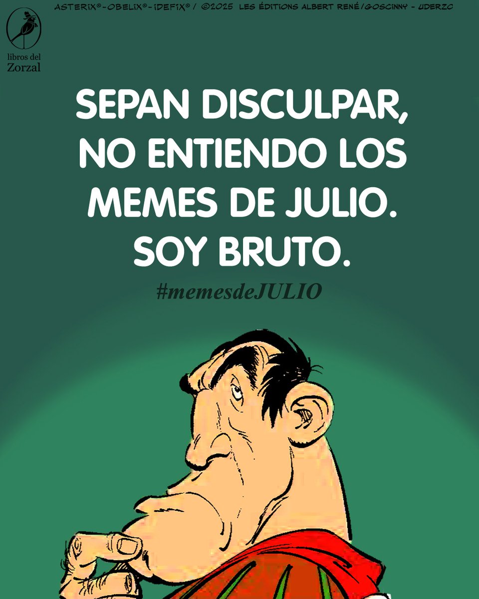"Tu quoque, fili?"
#memesdejulio
....
(Gracias <a href="/ocatarinetabel2/">ocatarinetabelachitchix</a> 💪).