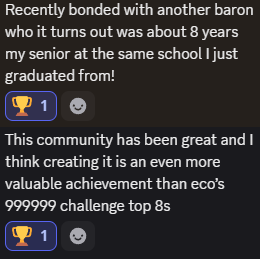 ecobaronen's tweet photo. Barons are multiplying! Lots of proud Dad moments recently with Barons organizing testing, working together on passion decks, collab on content and just overall making each other better and enjoying improving. So sick to see!! 😍 https://t.co/Zl4XYrKkTs