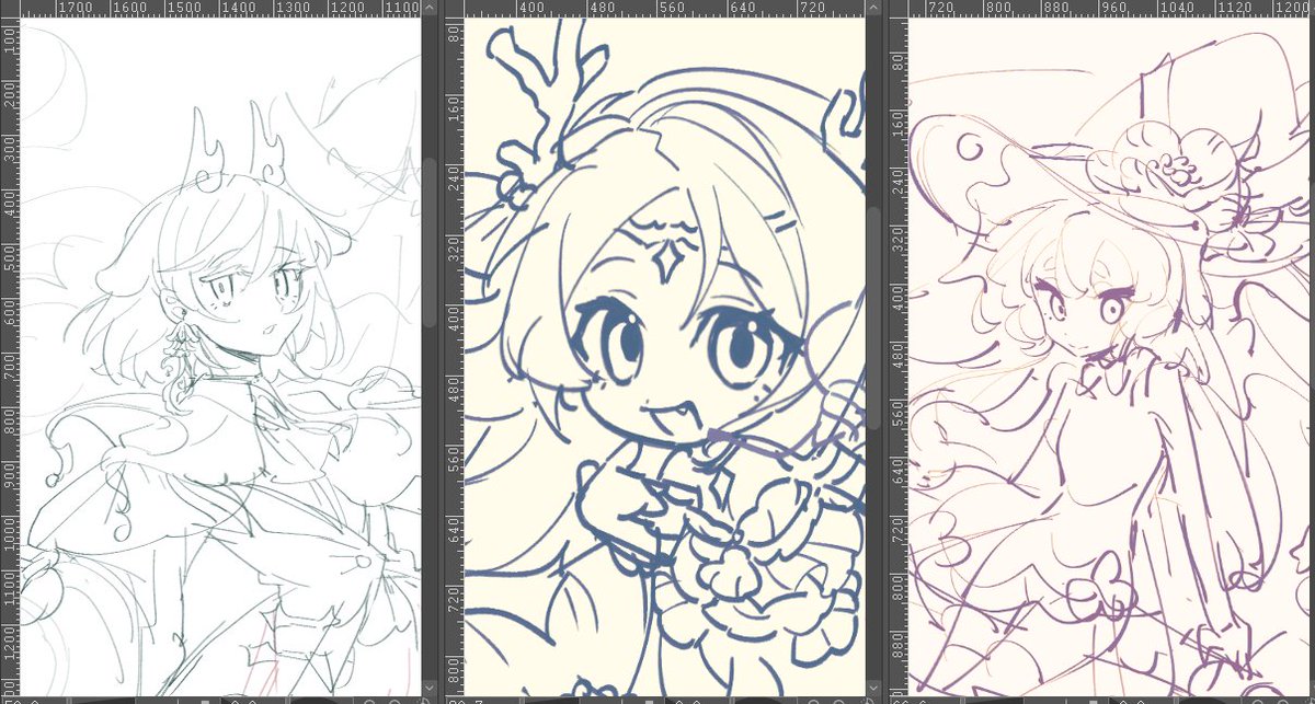 SEIKO_JL's tweet image. I found some older drafts… once I finish them (them?) I might take on new design commissions. I'm also considering posting adopts directly on vgen...