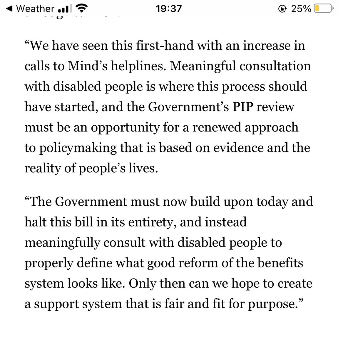 Shimano Steve (@shimanosteve) on Twitter photo At least the govt made some concessions even if it was right at the last minute! <a href="/LambethLabour/">Lambeth Labour</a> <a href="/RezinaChowdhury/">(((Rezina))) 🌹🐝</a> <a href="/clairekholland/">Claire Holland</a> only ever back down after being dragged kicking & screaming through the courts! <a href="/brixtonbuzz/">Brixton Buzz</a> <a href="/PrivateEyeNews/">Private Eye Magazine</a> <a href="/SocEnvJustice/">Social Environmental Justice</a>
mind.org.uk/news-campaigns… At least the govt made some concessions even if it was right at the last minute! <a href="/LambethLabour/">Lambeth Labour</a> <a href="/RezinaChowdhury/">(((Rezina))) 🌹🐝</a> <a href="/clairekholland/">Claire Holland</a> only ever back down after being dragged kicking & screaming through the courts! <a href="/brixtonbuzz/">Brixton Buzz</a> <a href="/PrivateEyeNews/">Private Eye Magazine</a> <a href="/SocEnvJustice/">Social Environmental Justice</a>
mind.org.uk/news-campaigns…